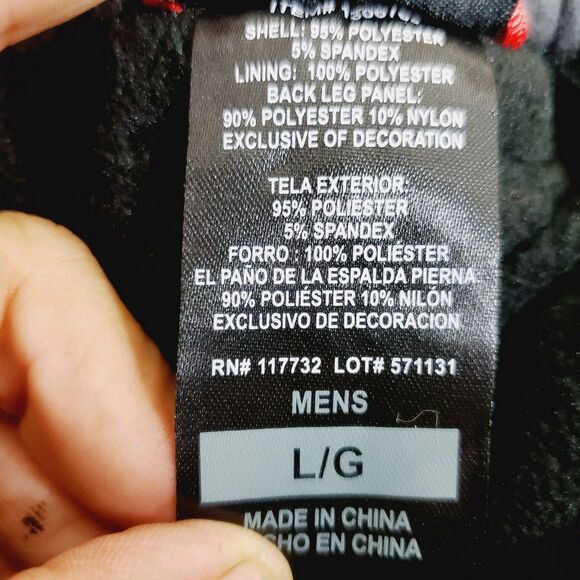 Gerry Ski Pants Mens Black Snowboarding Performance Wear Size Large - Picture 8 of 10